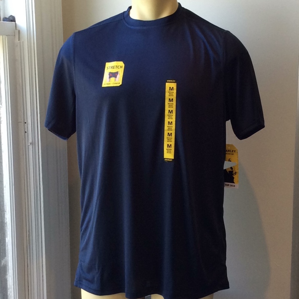 Men’s WorkWear Stretch Dark-Blue T-Shirt Size M